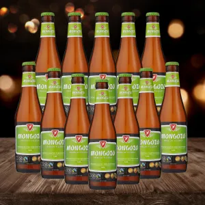 Mongozo Gluten Free Premium Pilsner 330ml Bottles - 5.0% ABV (12 Pack)