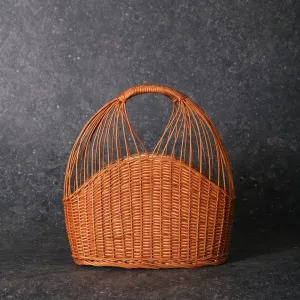 Multi-purpose Wicker Basket From Kashmir