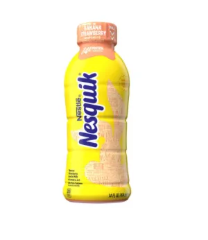 Nestle Nesquik Strawberry Banana Drink 14oz