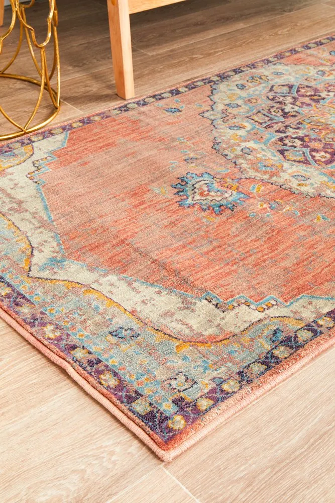 Odyssey 120 Runner Rug (Terracotta) by Rug Culture