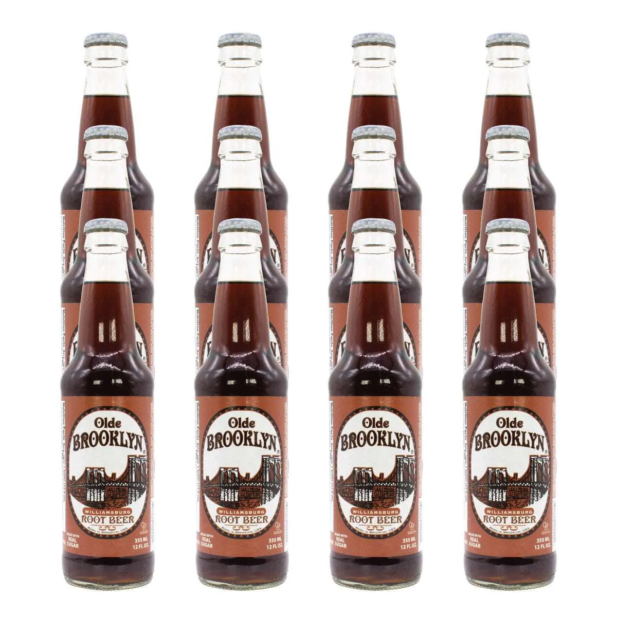 Olde Brooklyn Williamsburg Root Beer 12 Pack