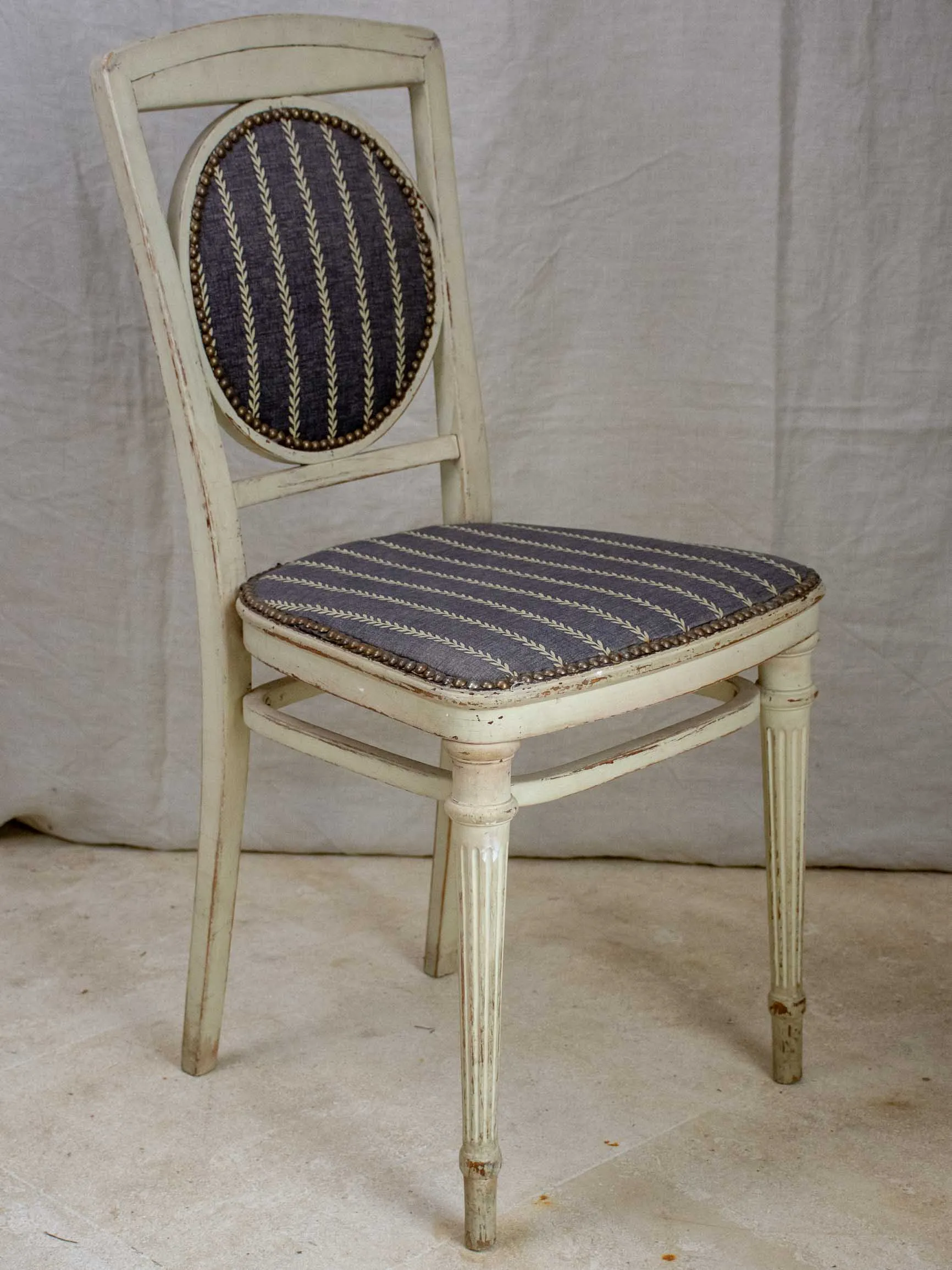 Pair of Directoire style chairs