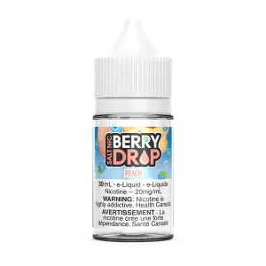 Peach Salt Nic - Berry Drop Salts E-Liquid - 30mL