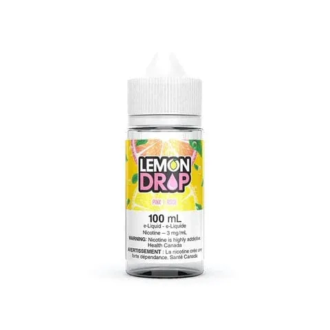 Pink - Lemon Drop E-Juice - 60mL/100mL