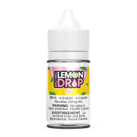 Pink Salt Nic - Lemon Drop Salts - 30mL (Ontario)