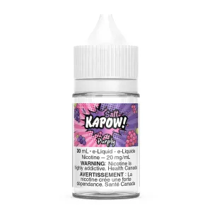 PURPLY Nic Salts - Kapow Salt E-Liquid - 30mL (Ontario)