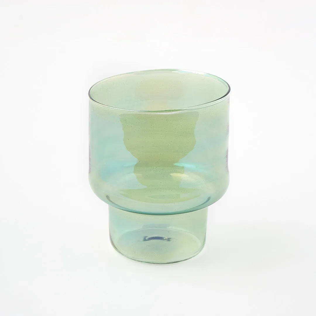 Randooky - Hand Blown Glass Colored Cup