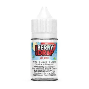 Red Apple Salt Nic - Berry Drop Salts E-Liquid - 30mL (Ontario)