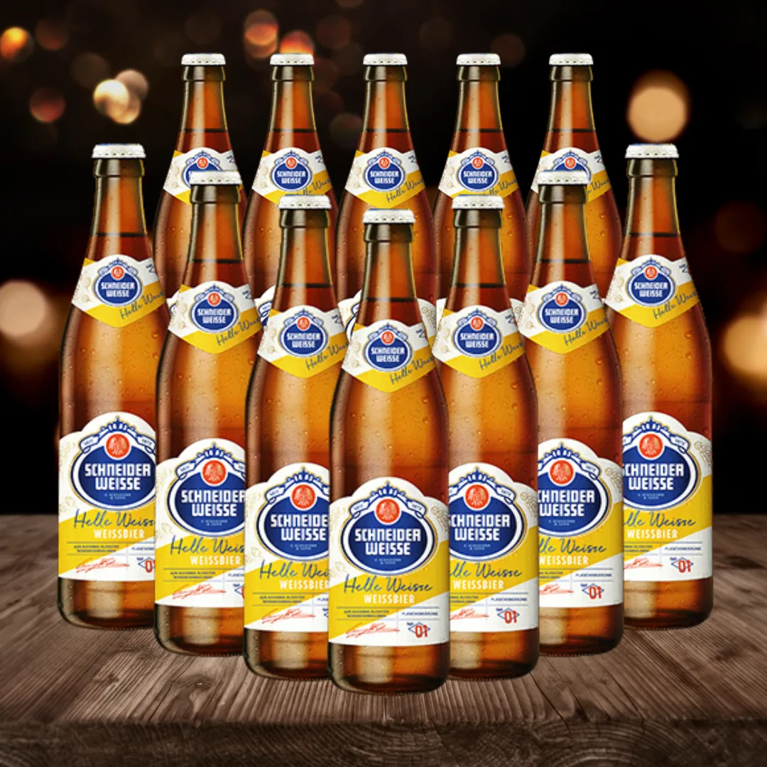 Schneider Weisse Tap 1 5.2% ABV 500ml Bottles (12 Pack)