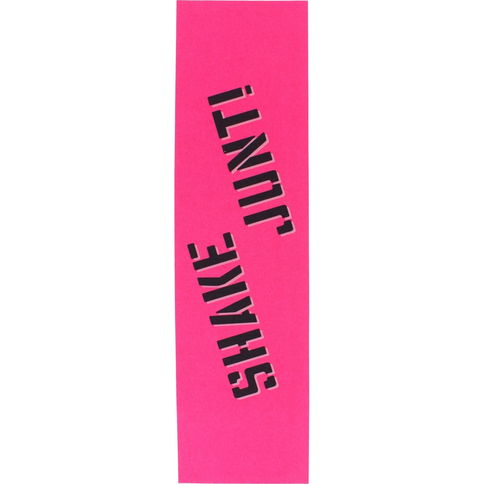 Shake Junt Colored Single Sheet Griptape 9"x33" - Pink/Black/White