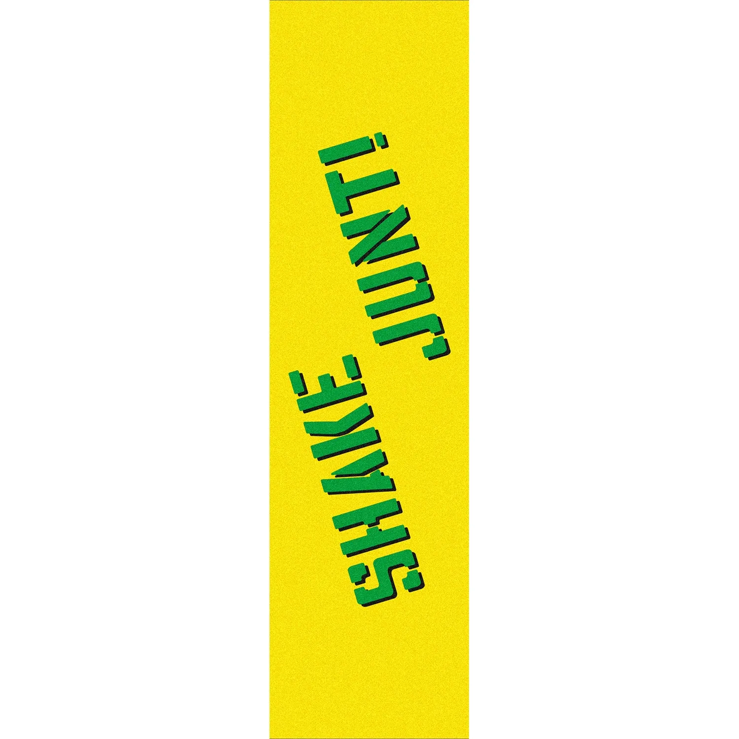 Shake Junt Colored Single Sheet Griptape 9"x33" - Yellow/Green