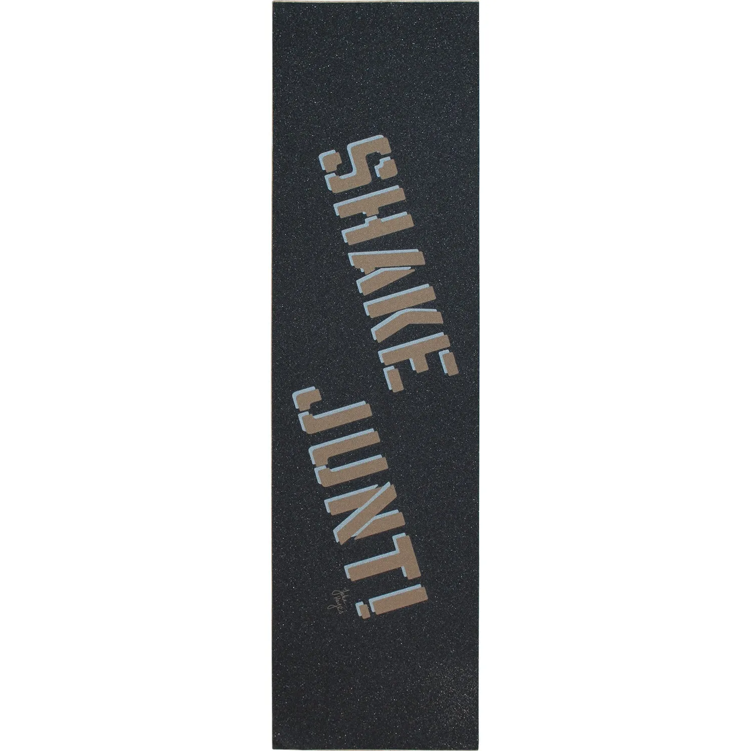 Shake Junt Hayes Single Sheet Griptape 9"x33" - Black/Gold/White