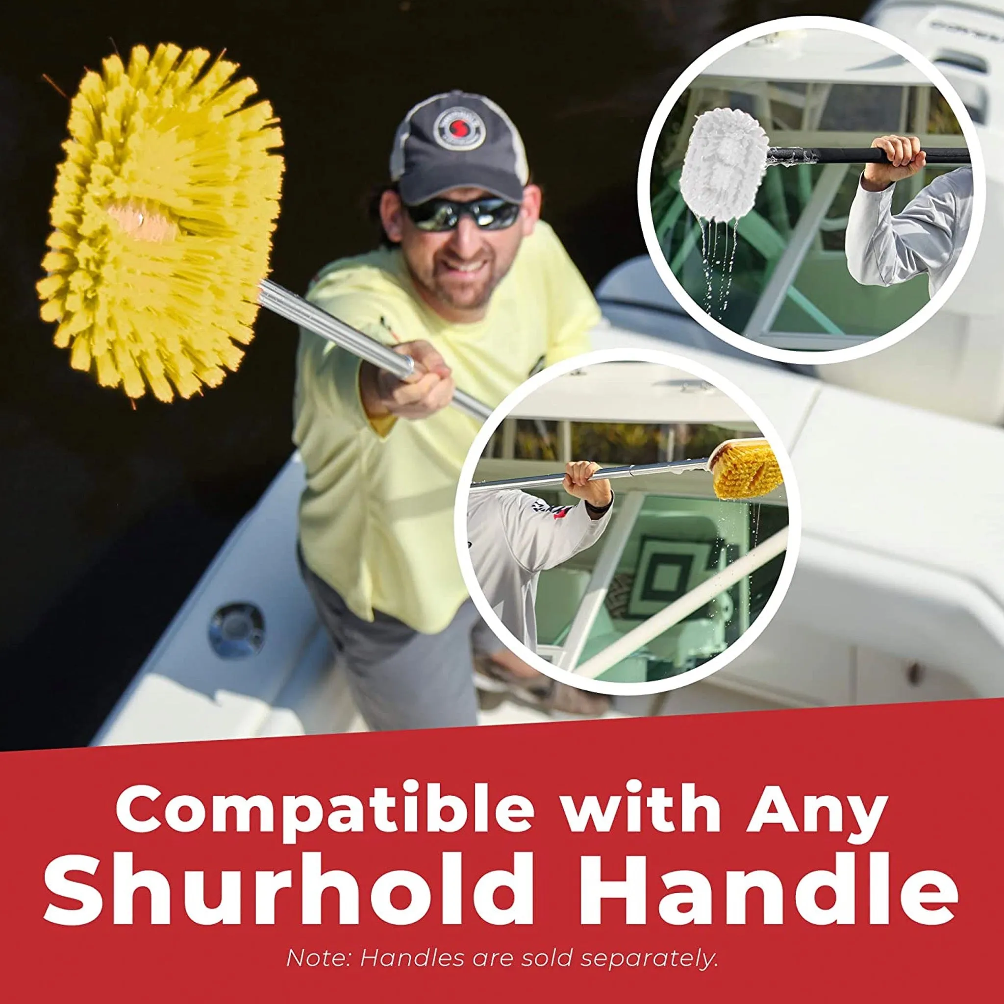 Shurhold Deck Brush - Extra Soft 6"