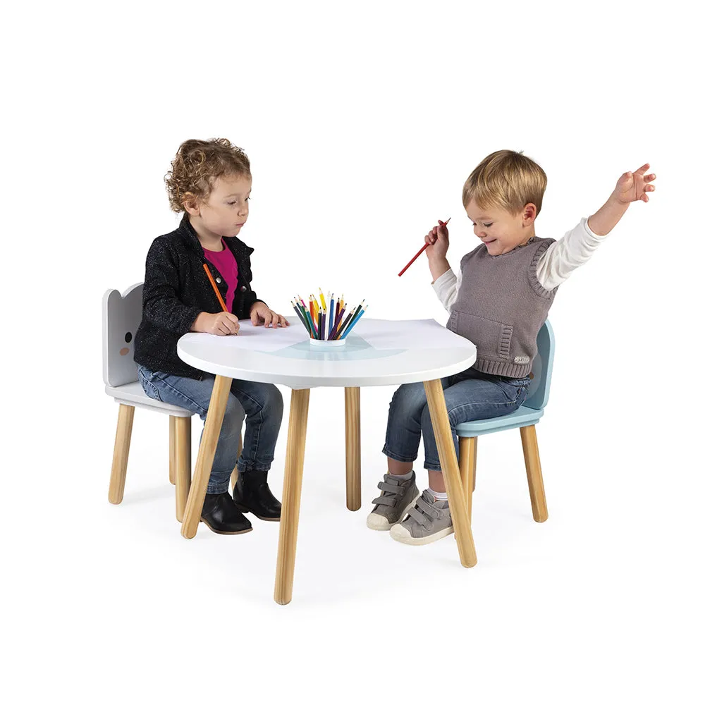 The Janod Polar Table and 2 Chairs Set