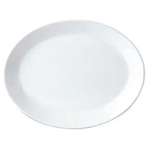 V0029 Steelite Simplicity White Oval Coupe Dishes 305mm (Pack of 12)