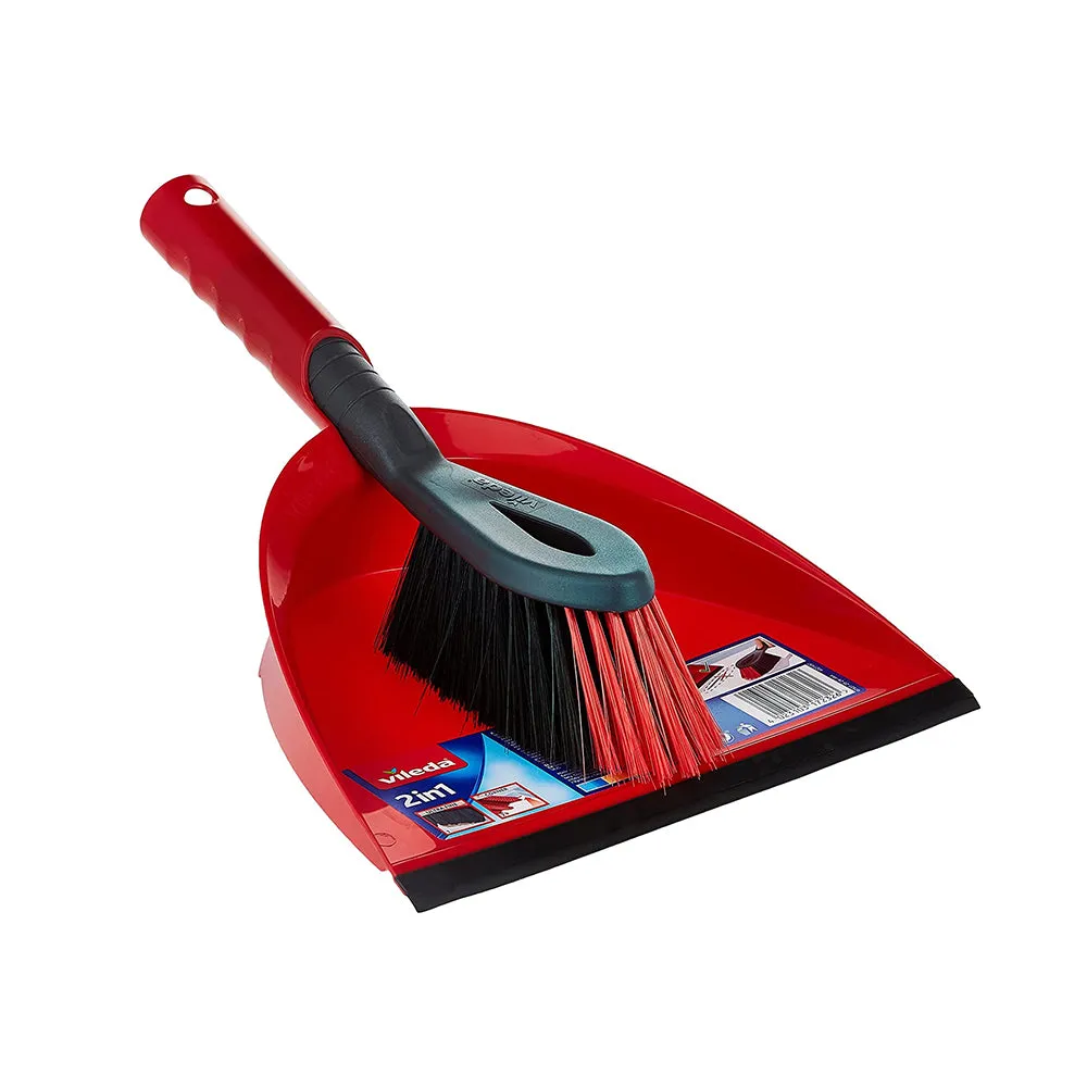 Vileda 2in1 Short Handle Dustpan