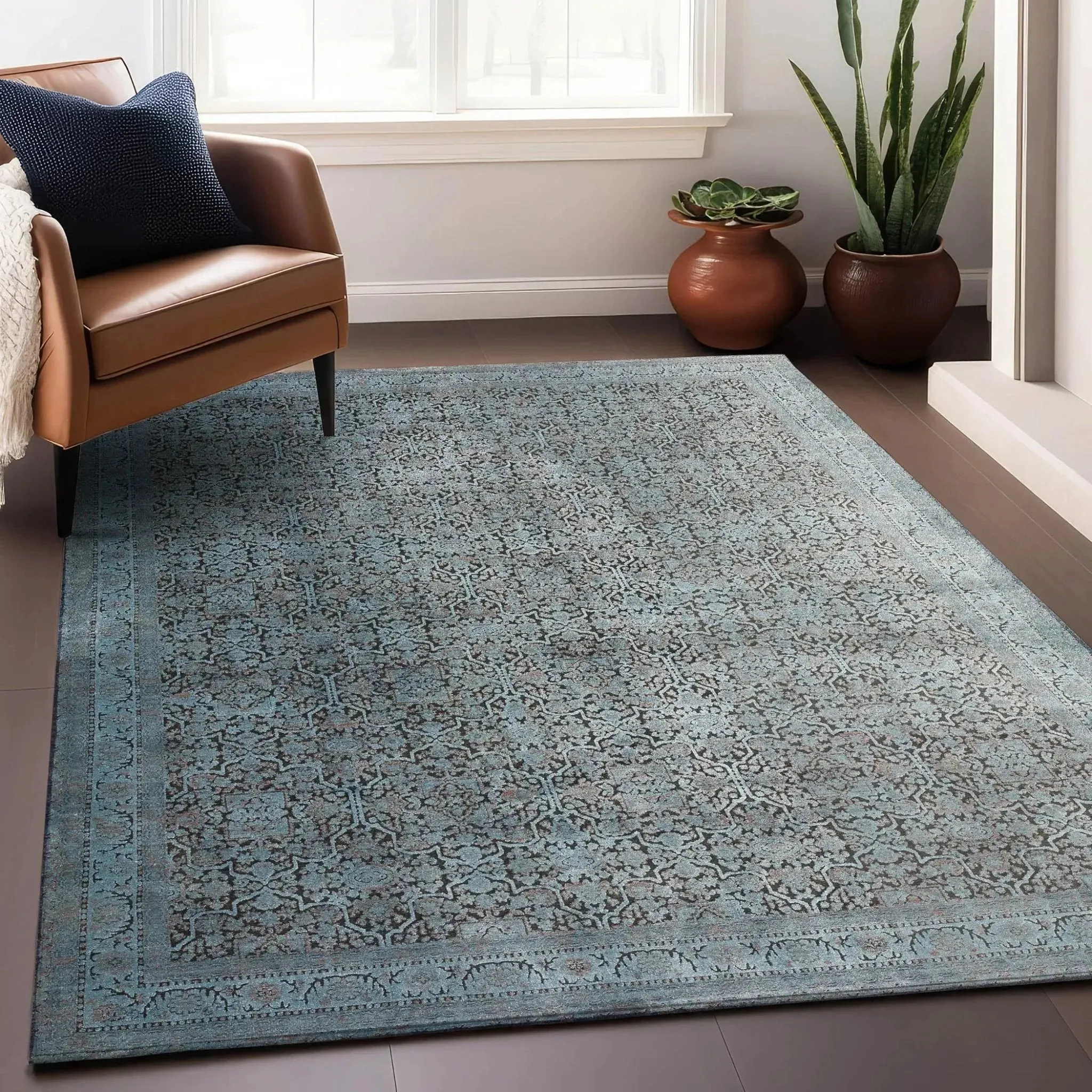 Vizcia VZ2 Blue Rug