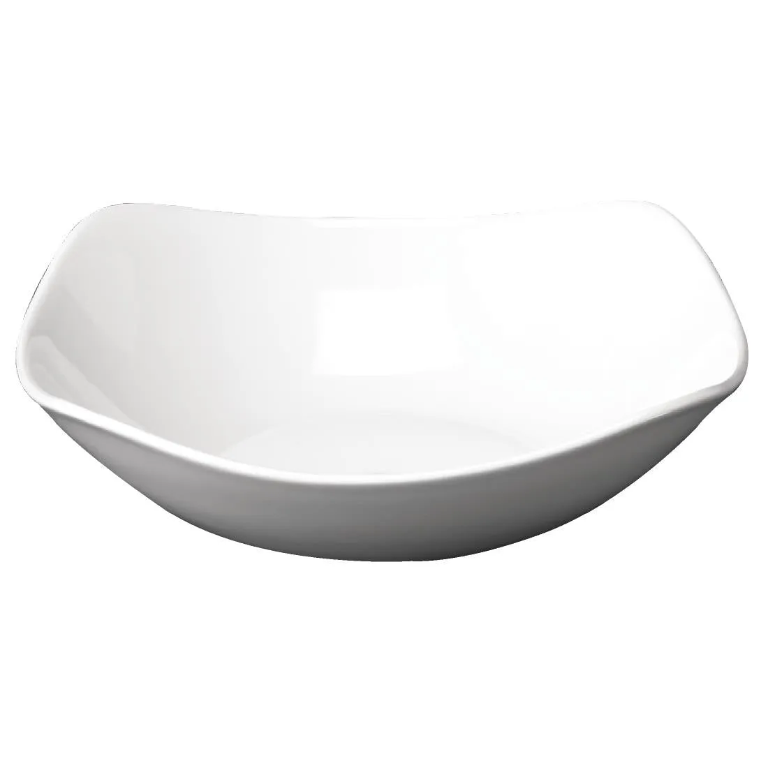 W578 Churchill Plain Whiteware X Squared Bowls 235mm (Pack of 12)