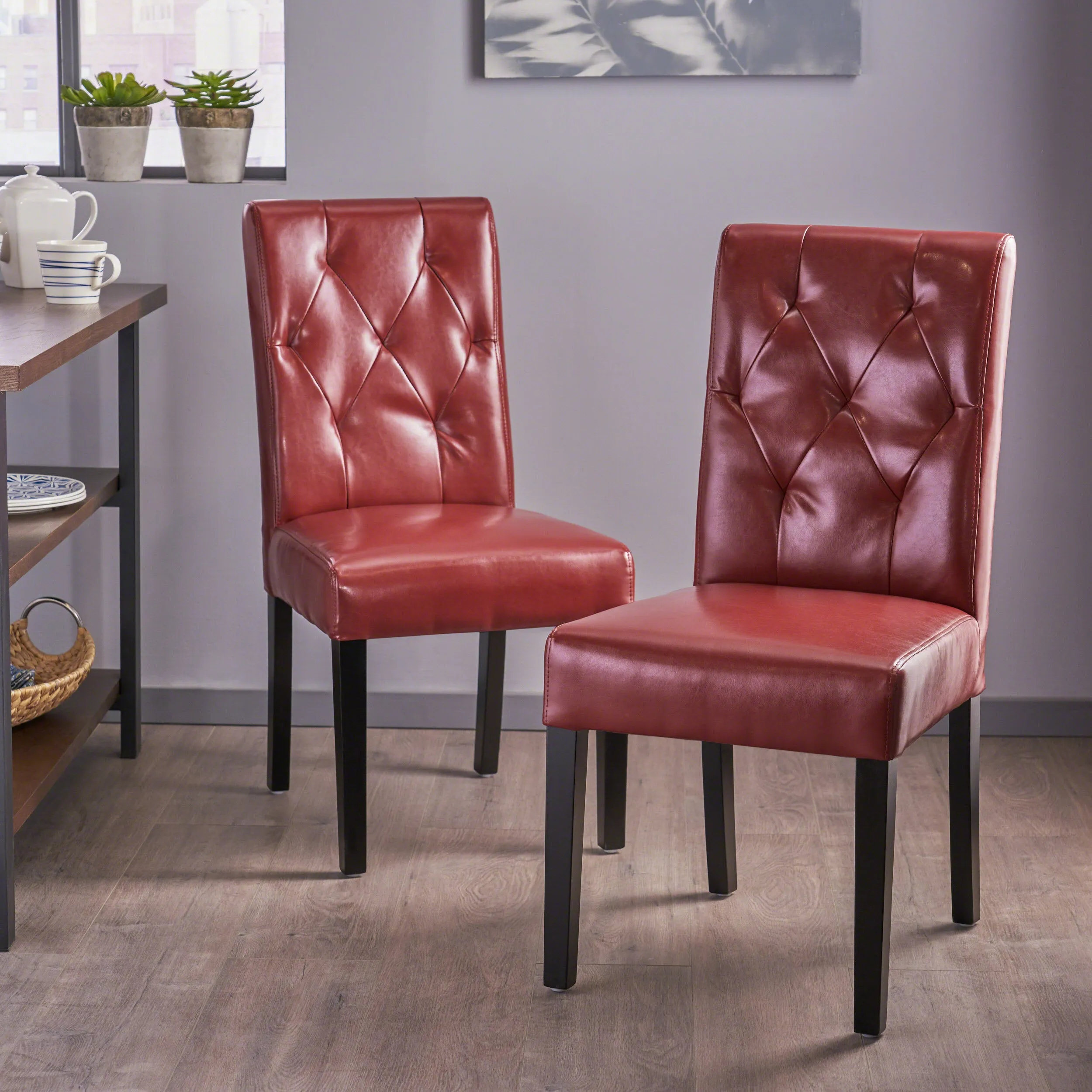 Waldon Tufted Dining Chairs (Set of 2)