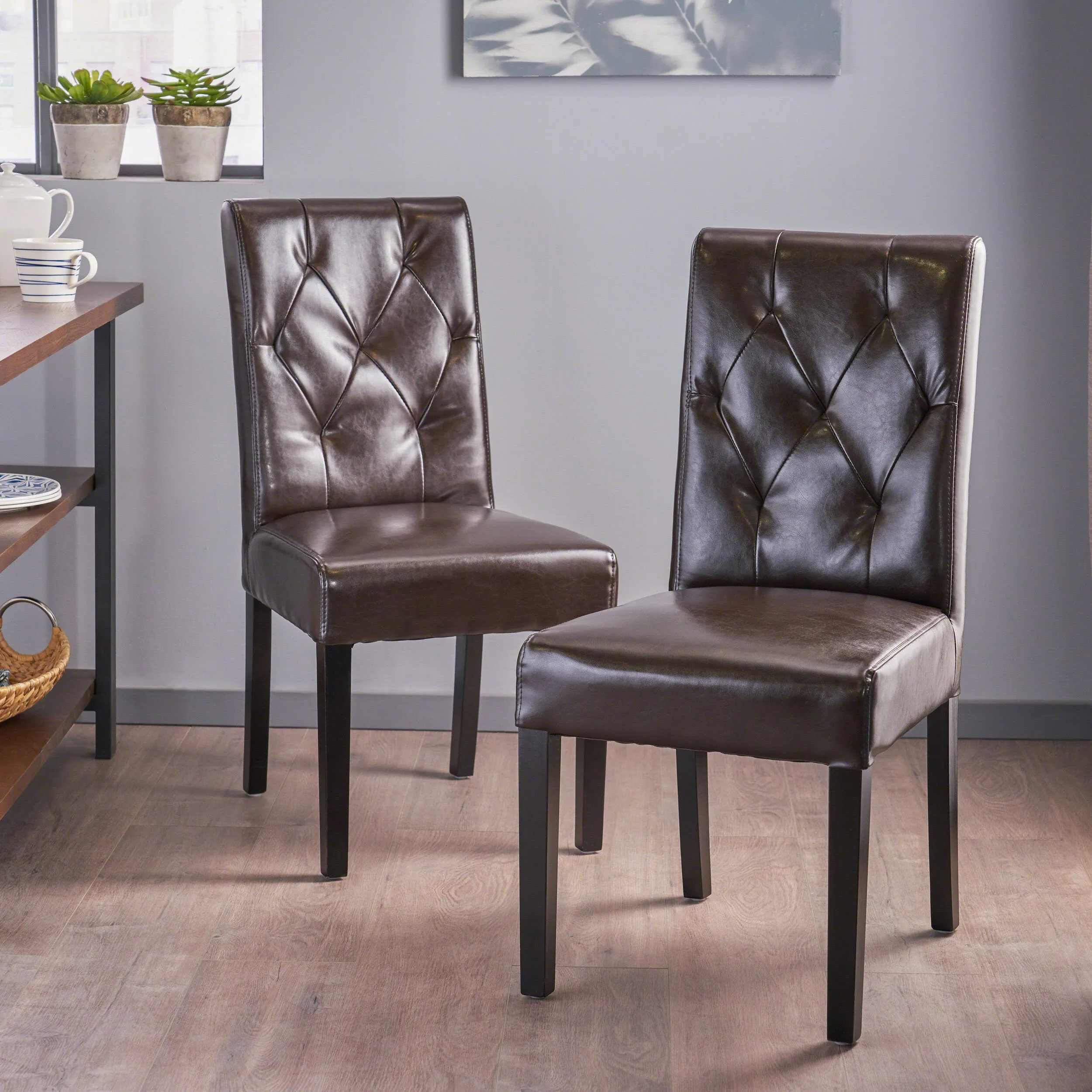 Waldon Tufted Dining Chairs (Set of 2)