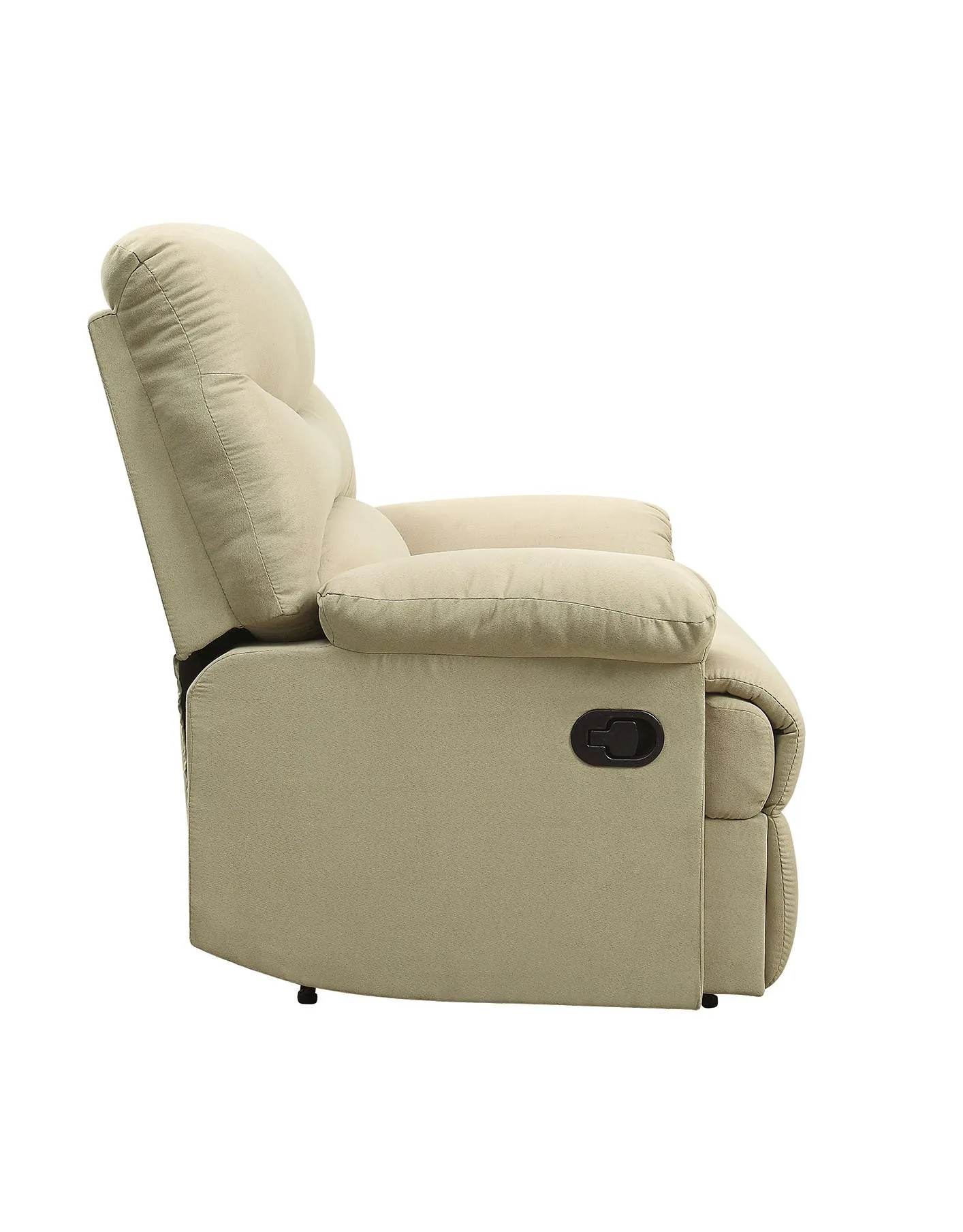 Zamora Glider Recliner with Pillow Top Armrest - Beige