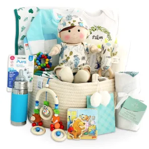 Zeronto Baby Boy Gift Basket - Little Adventurer